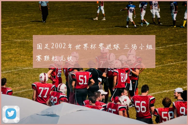 国足2002年世界杯零进球 三场小组赛颗粒无收