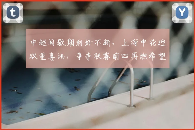 中超间歇期利好不断，上海申花迎双重喜讯，争夺联赛前四再燃希望_阿苏埃_进攻_米内罗