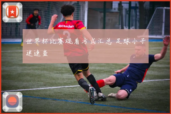 世界杯比赛观看方式汇总 足球小子迷速查